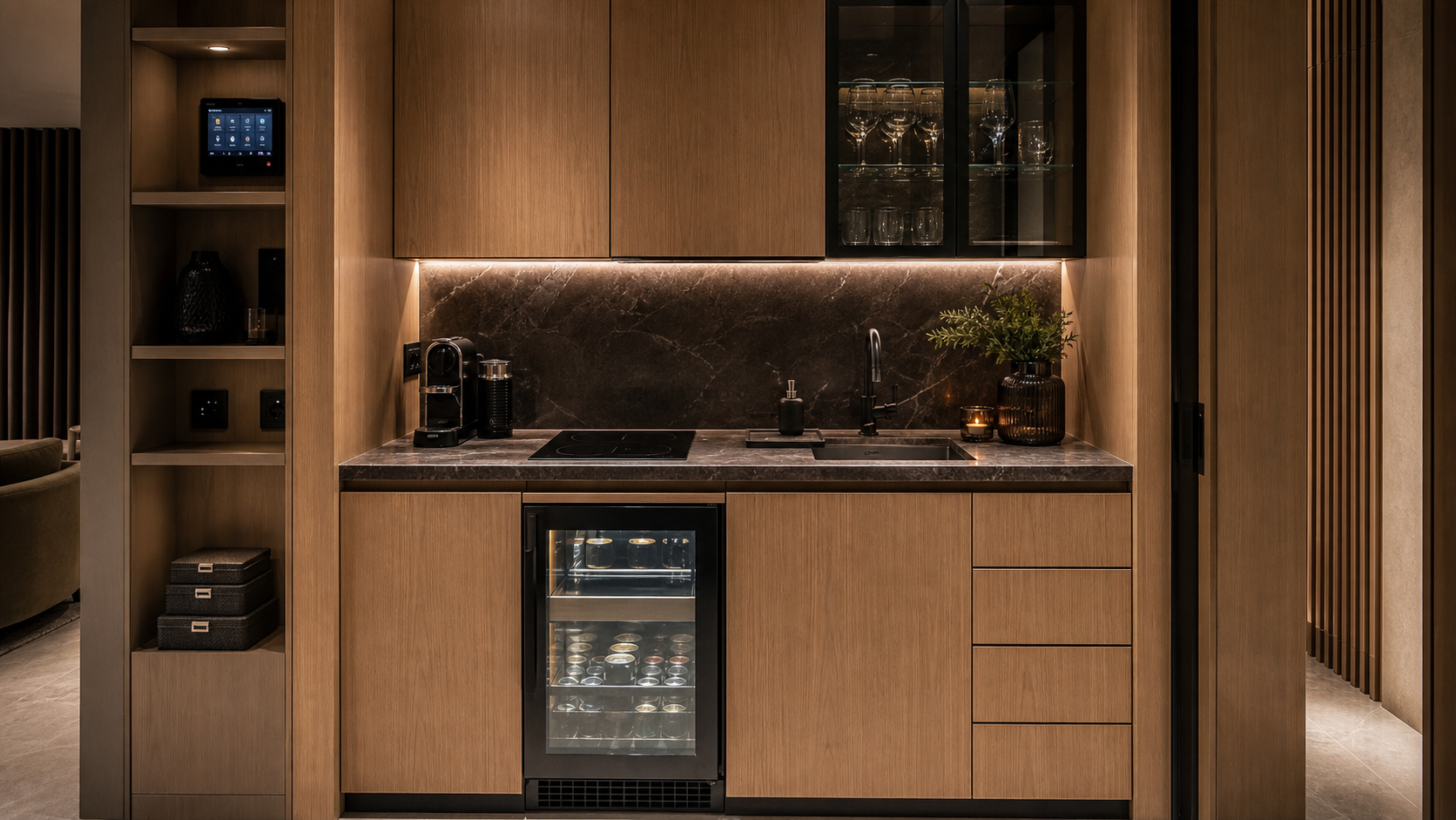 Premium kitchenette smart suite